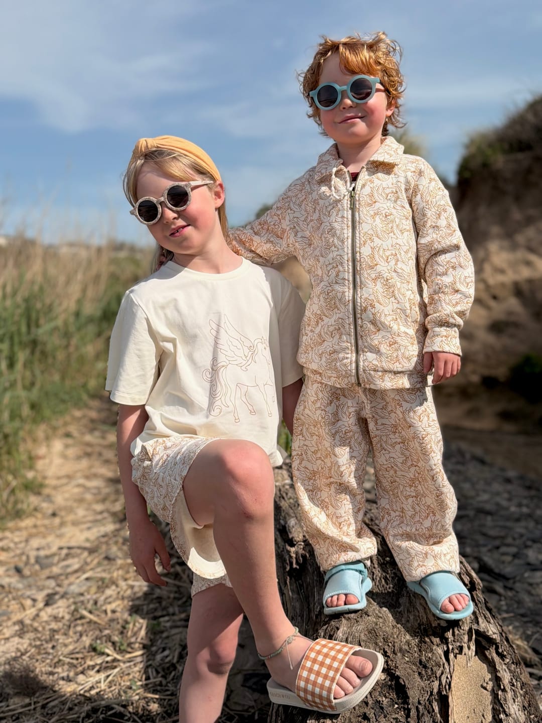 Customer photo review of Tracksuit Pants | Organic Cotton Jersey - Pegasus