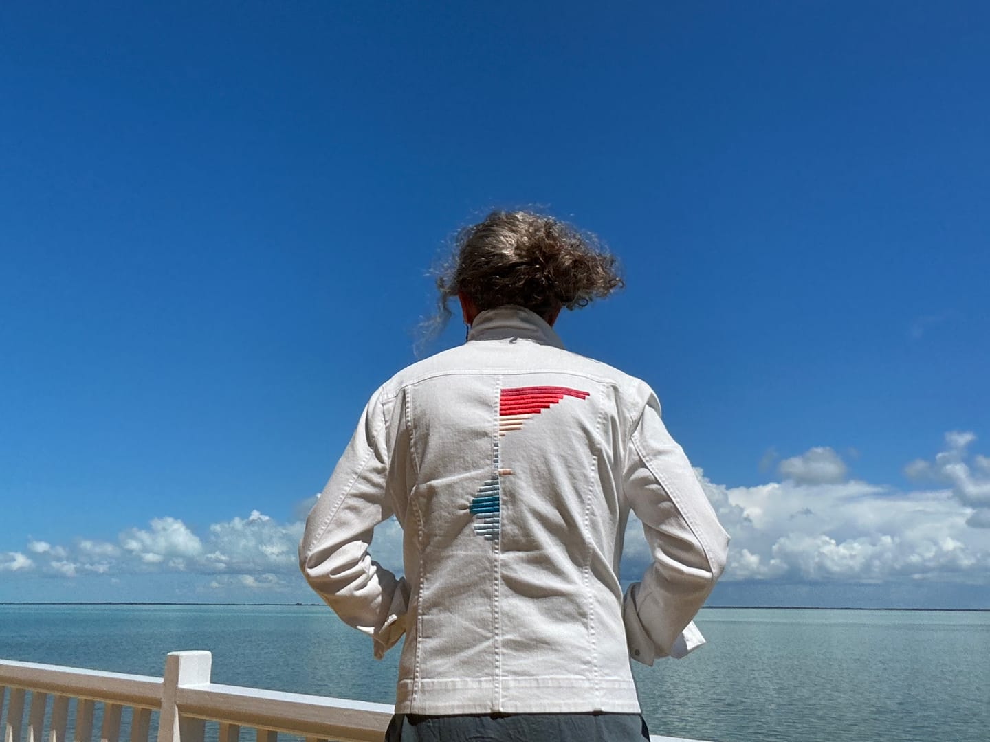 Customer photo review of the rise - custom top | Climate Change Visualized