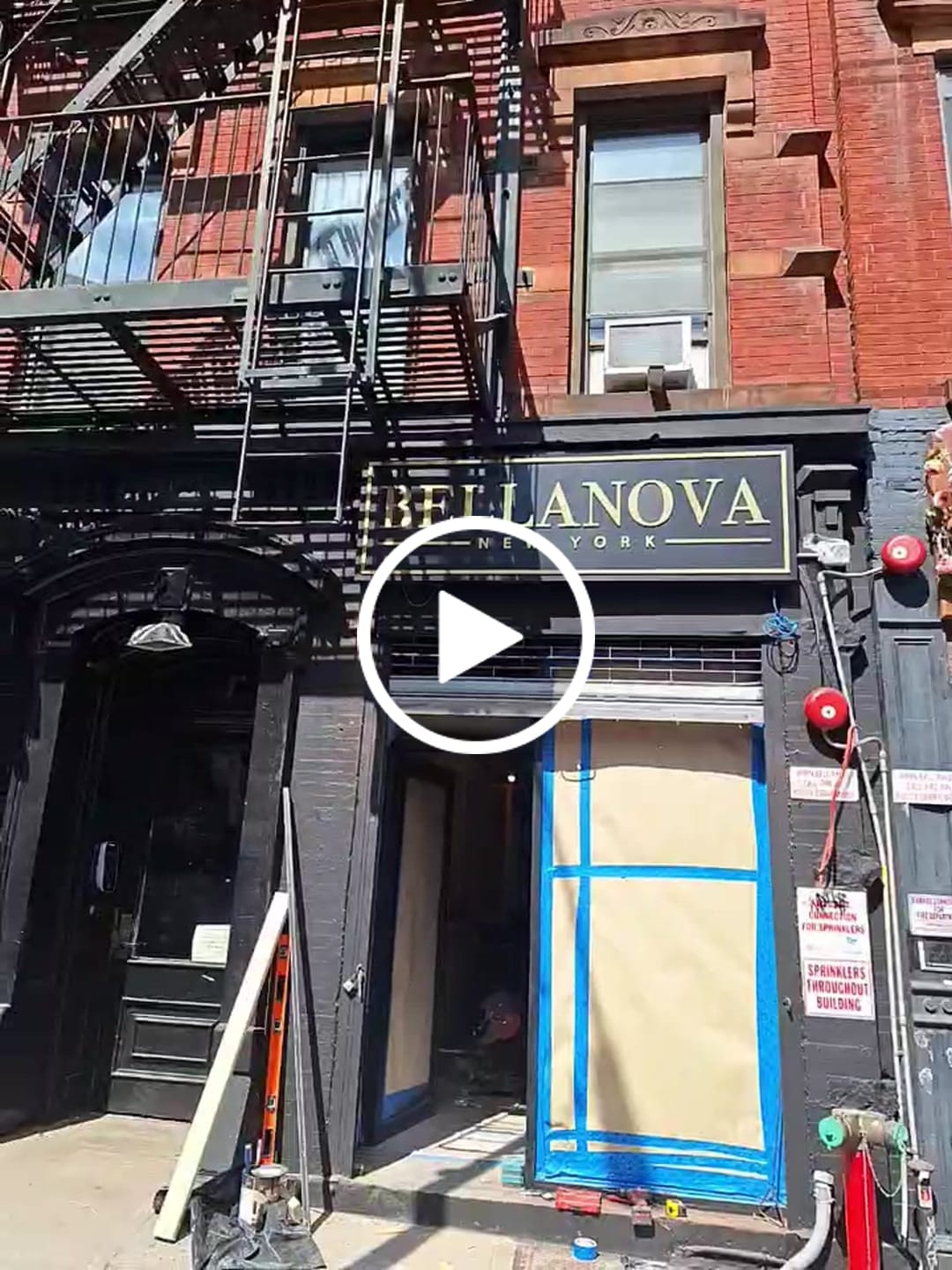 Customer video review of CUSTOM MOCKUP SIGN FOR Matthew Hennessy