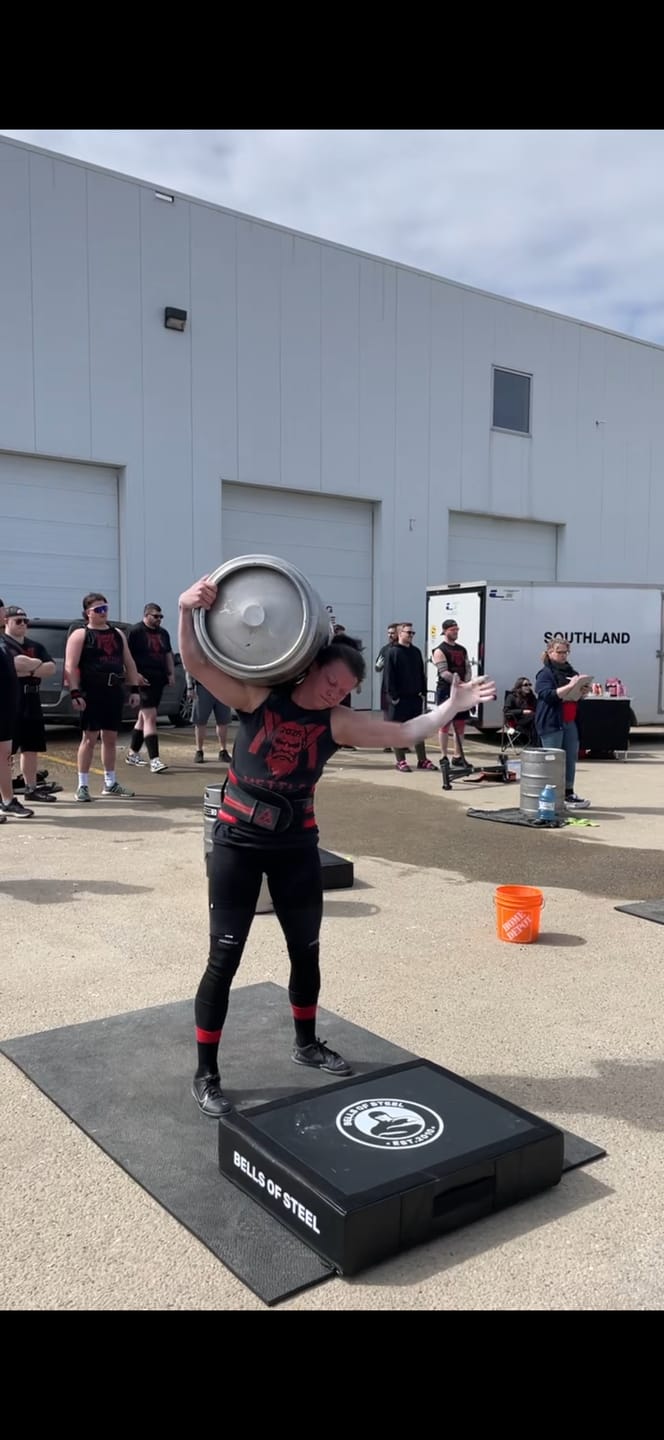 Customer photo review of Evolution Athletics Support Belt