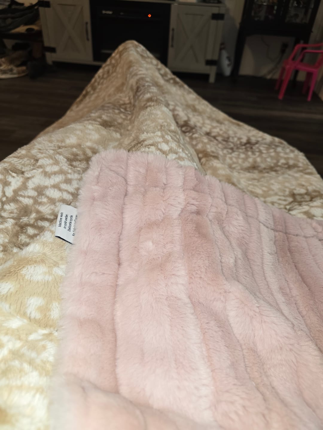 Customer photo review of Travel Size Blanket Subscription