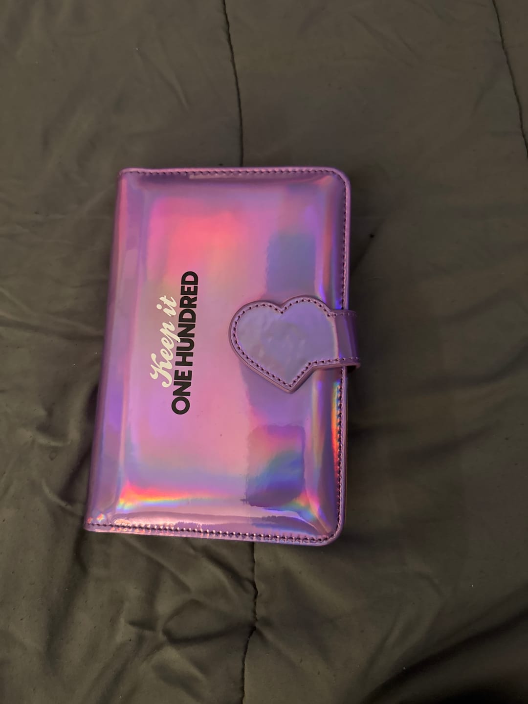 Customer photo review of Keep it 100 - Purple