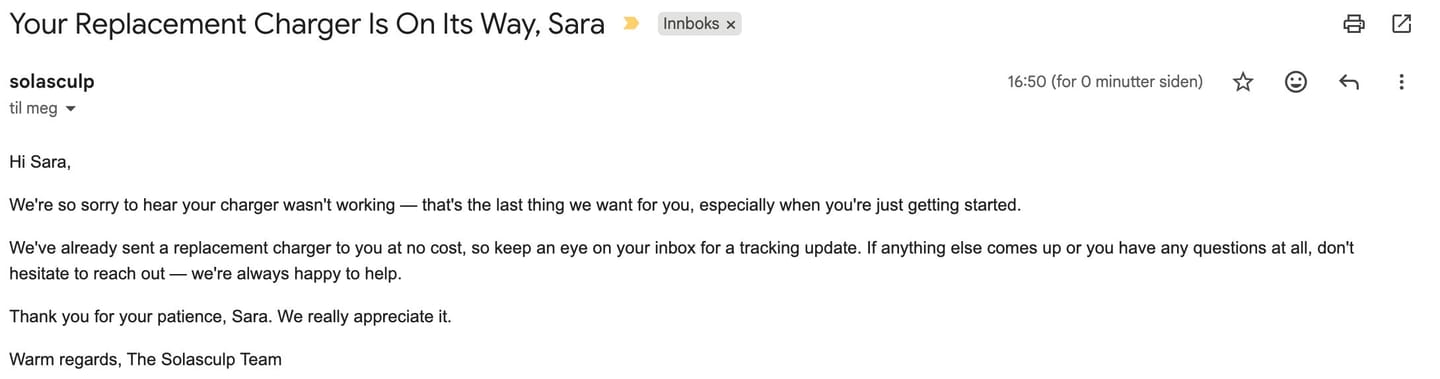 Customer photo review of Solasculp™ ContourBand
