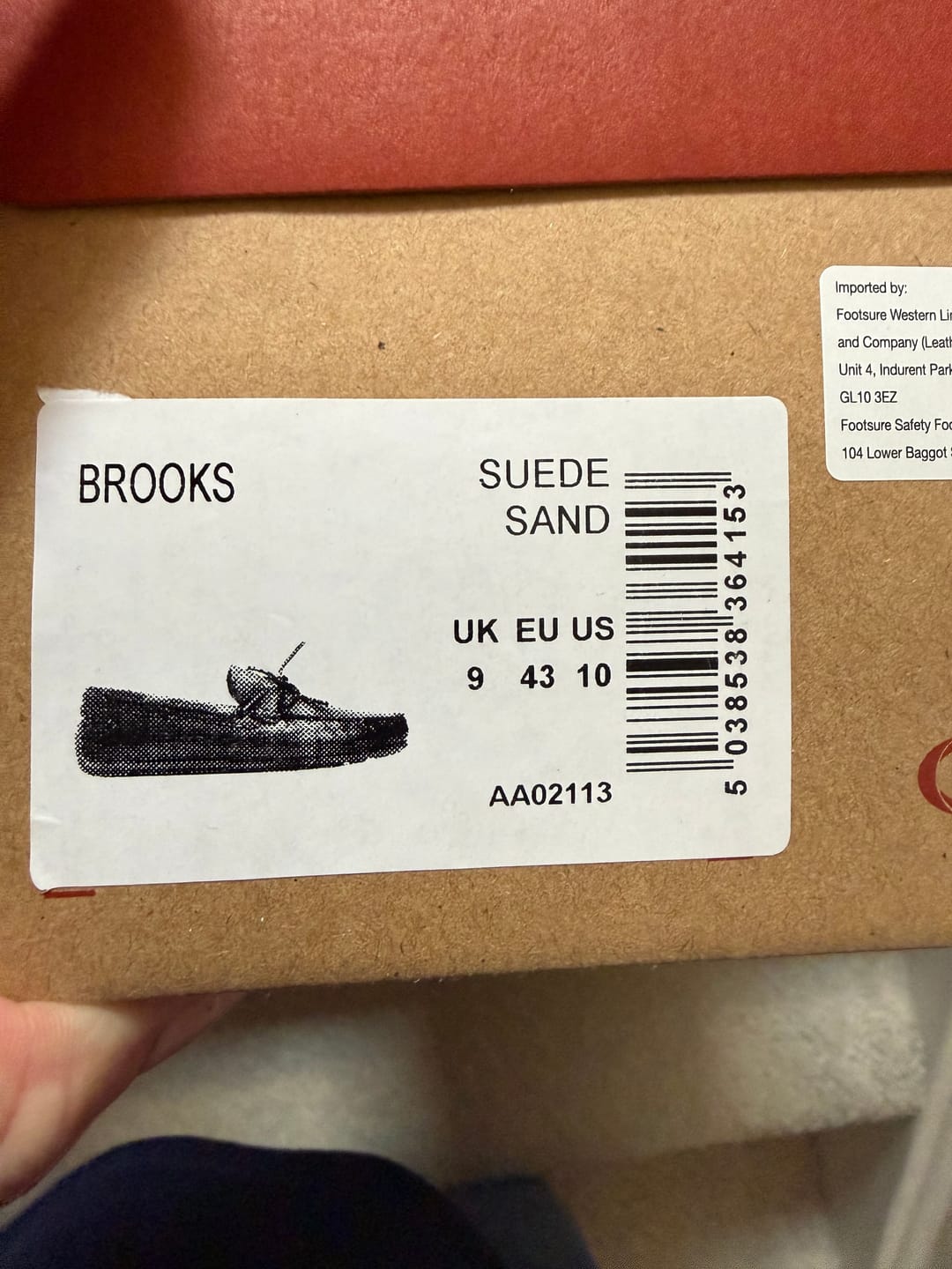 Customer photo review of Brooks Suede Loafers Sand