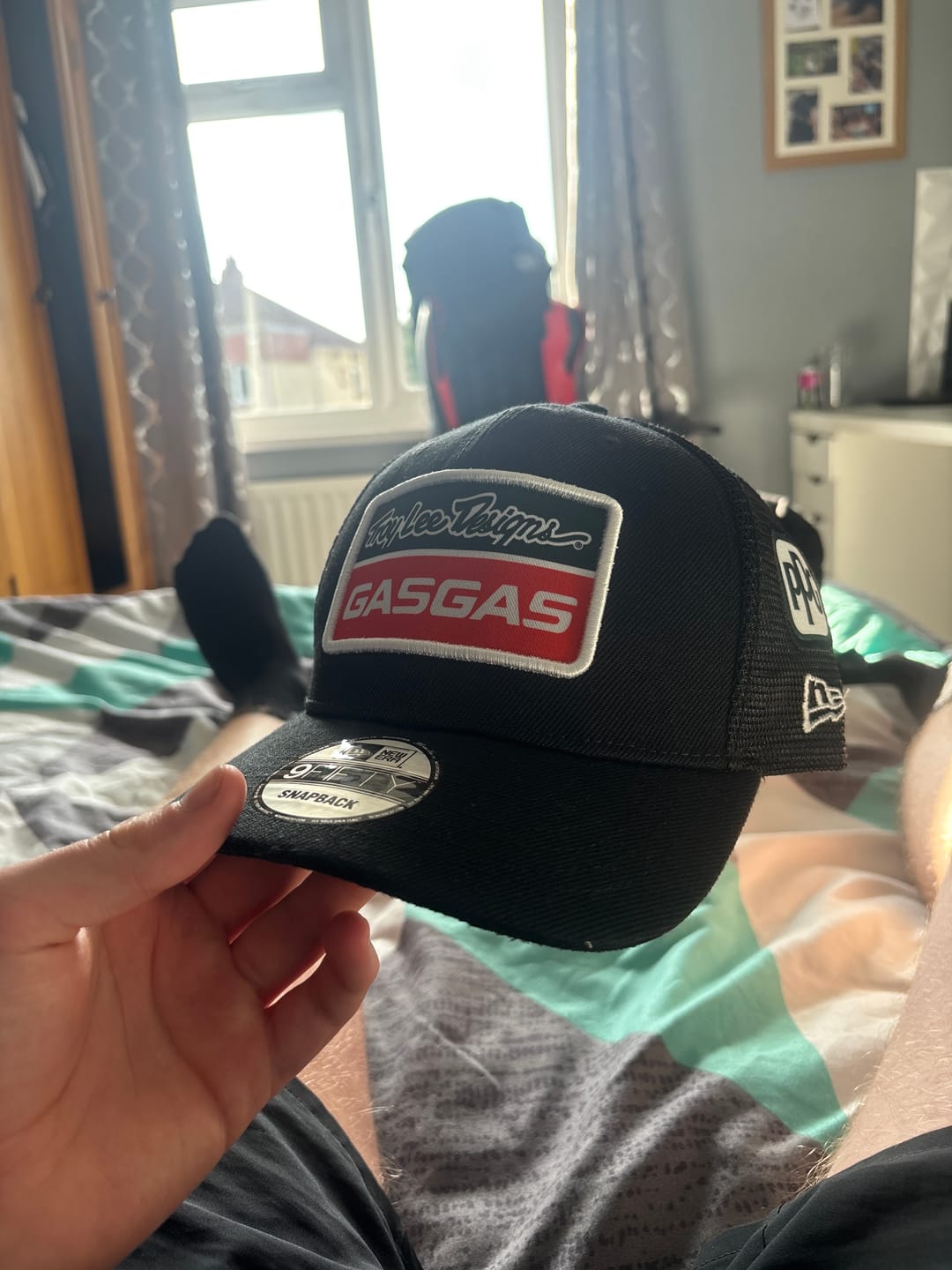 Customer photo review of GASGAS Troy Lee Designs Curved Cap