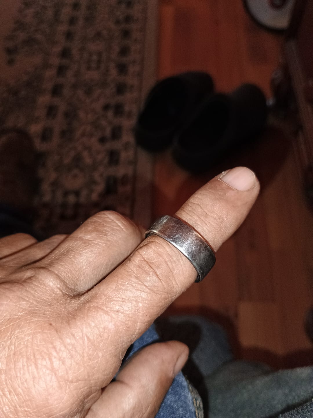 Customer photo review of FITAOS R09 Blood Glucose ECG/EKG Blood Pressure Monitoring AI Health Analysis Smart Ring