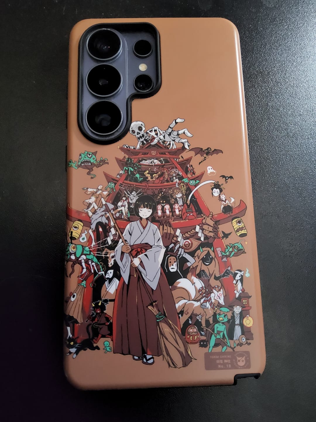 Customer photo review of Yokai Shrine Samsung Case
