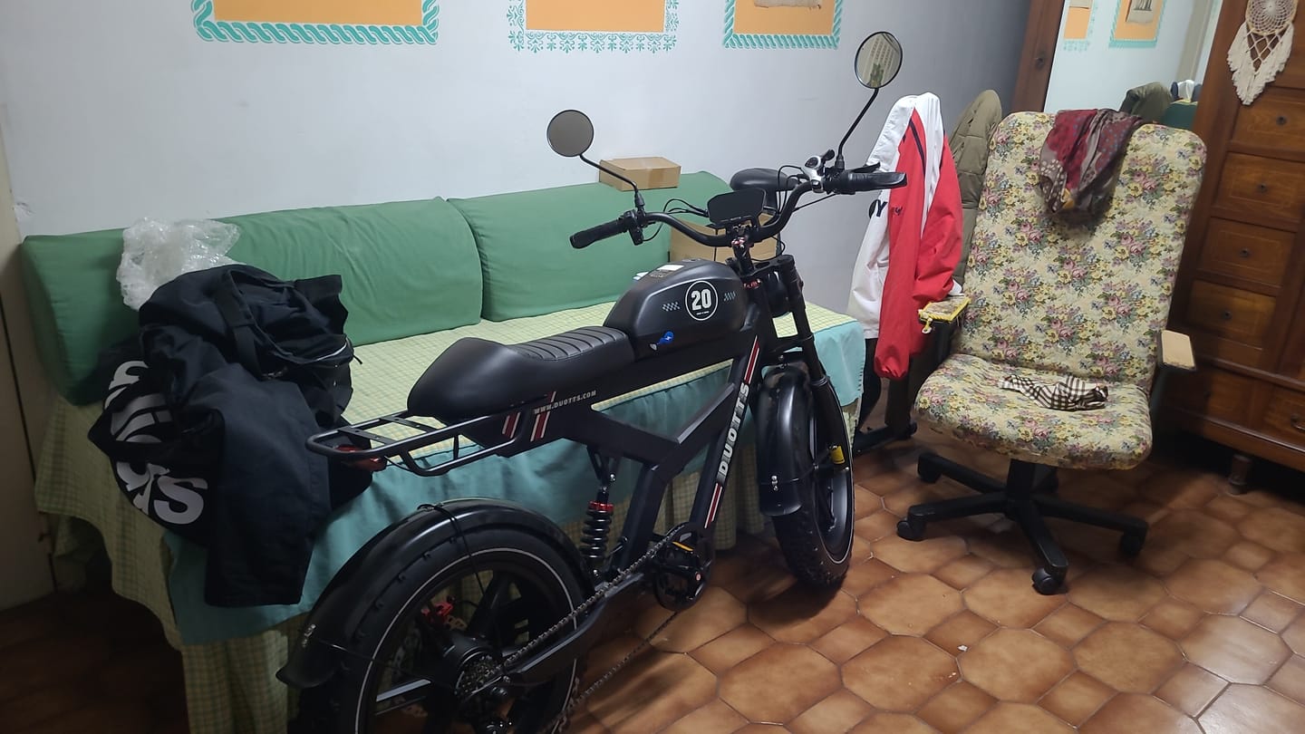 Customer photo review of DUOTTS F20 Electric Bike