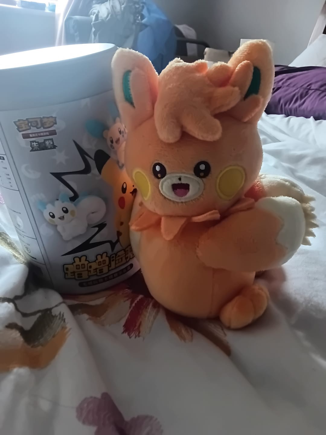Customer photo review of Pokemon TCG Electric Plush Blind Box - Simplified Chinese