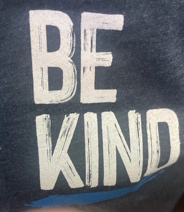 Customer photo review of Be Kind