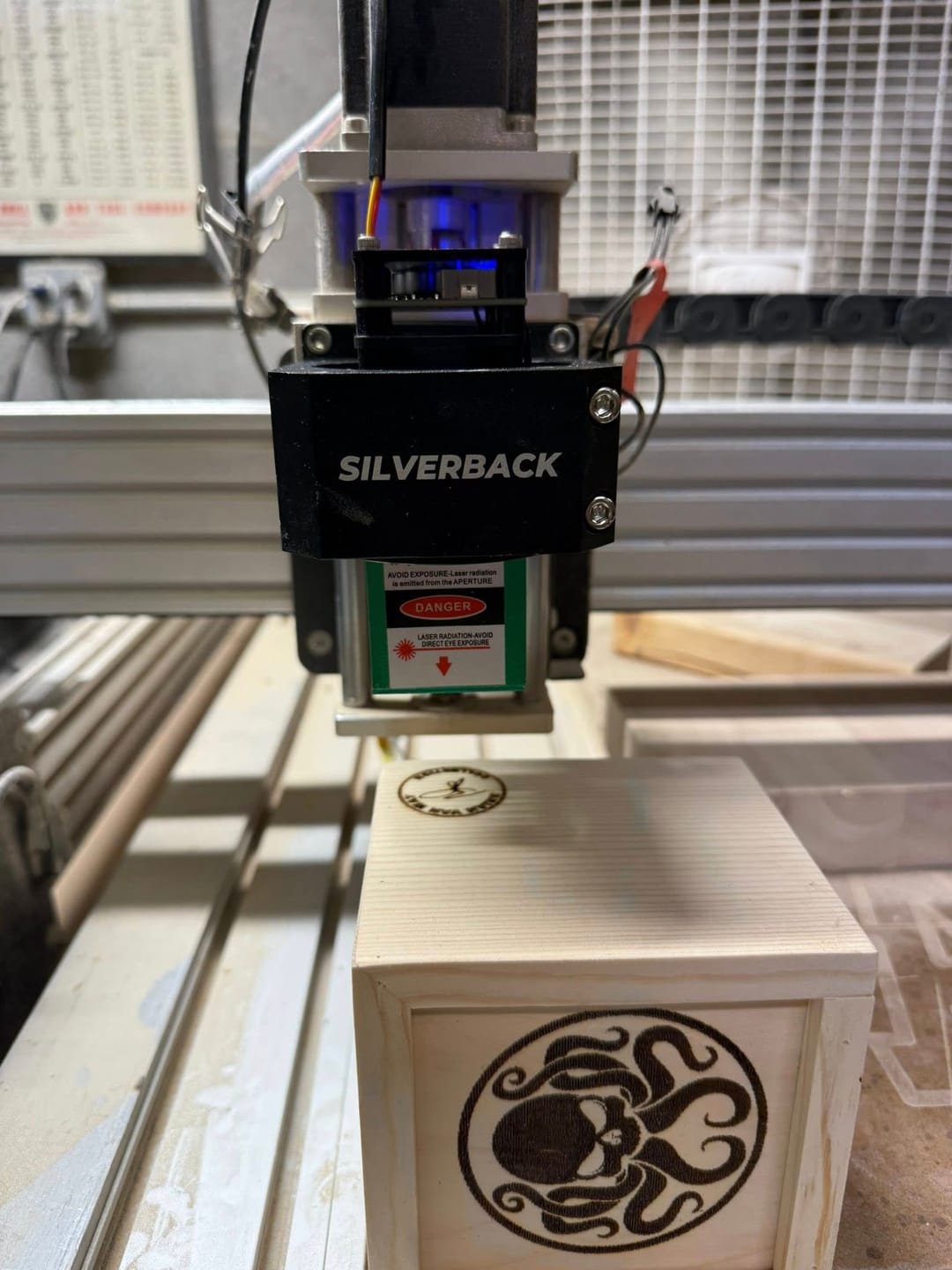 Customer photo review of YoraHome® SilverBack Benchtop CNC Router 6060