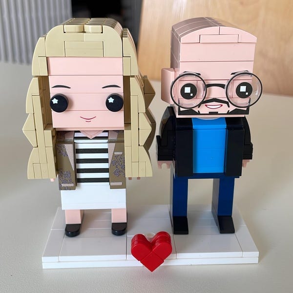 Customer photo review of Custom Fully Body Brick Figures
