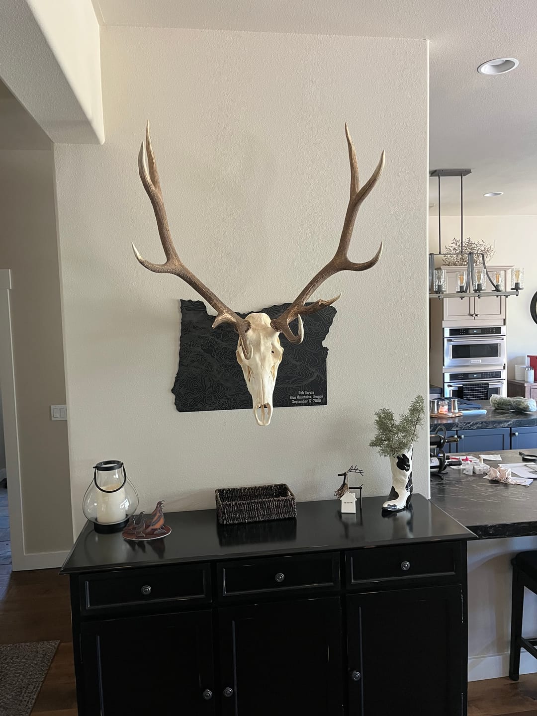Customer photo review of Large Game Plaque Selections
