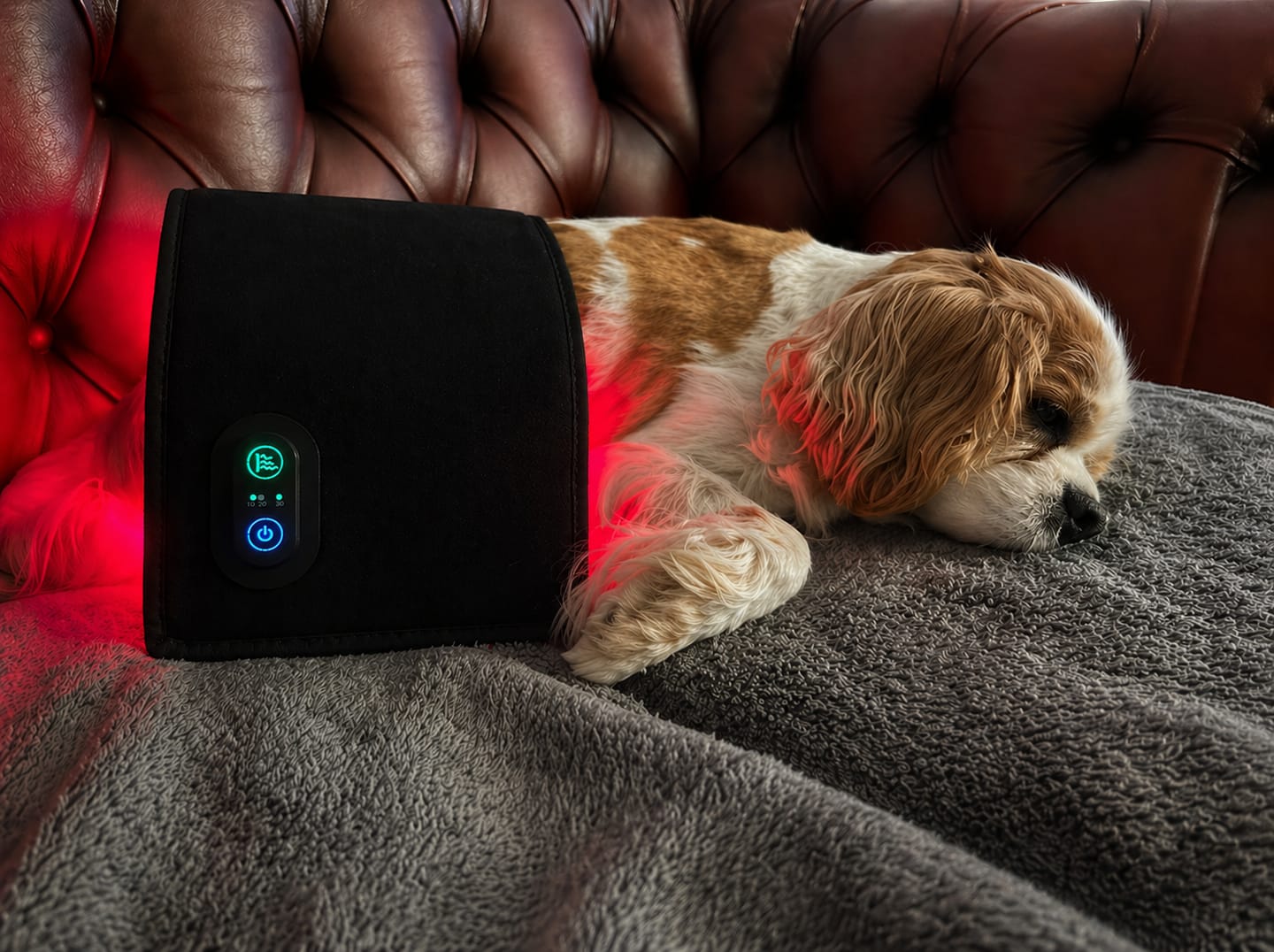 Customer photo review of RedPaw Red Light Therapy