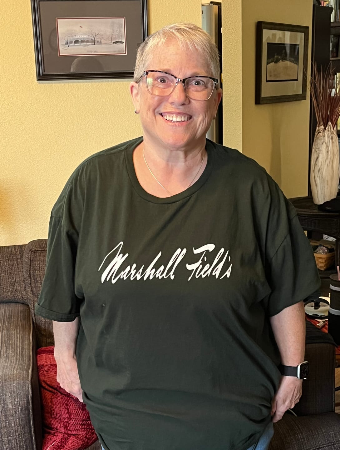 Customer photo review of Fields Forever T-Shirt