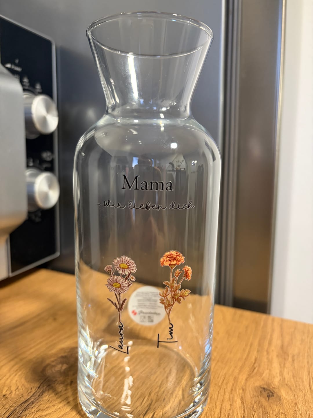 Customer photo review of Jeden Tag – Personalisiertes Bierglas für Papa zum Vatertag