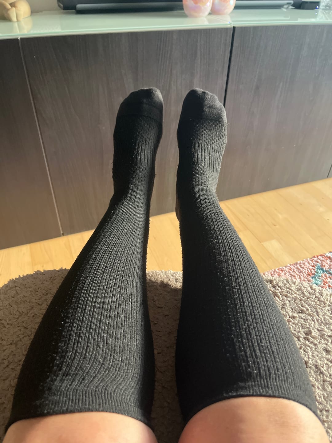 Customer photo review of Støttestrømper