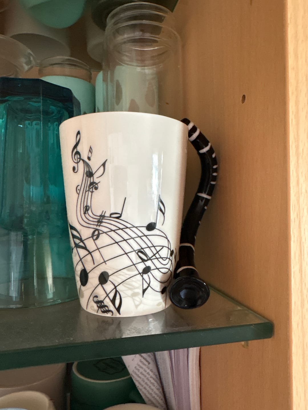 Customer photo review of Originelle Tasse – Klarinette