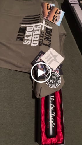 Customer video review of Hard Days Tee
