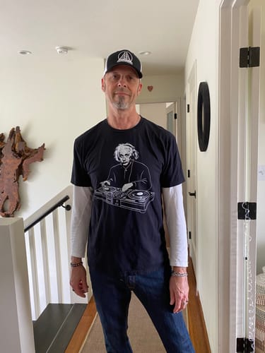 Customer photo review of Professor of Beats T-Shirt