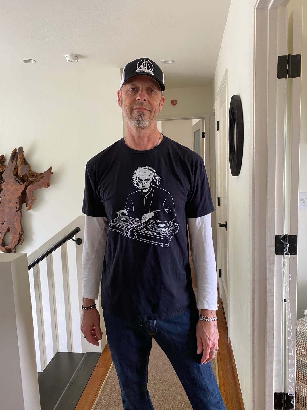 Customer photo review of Professor of Beats T-Shirt