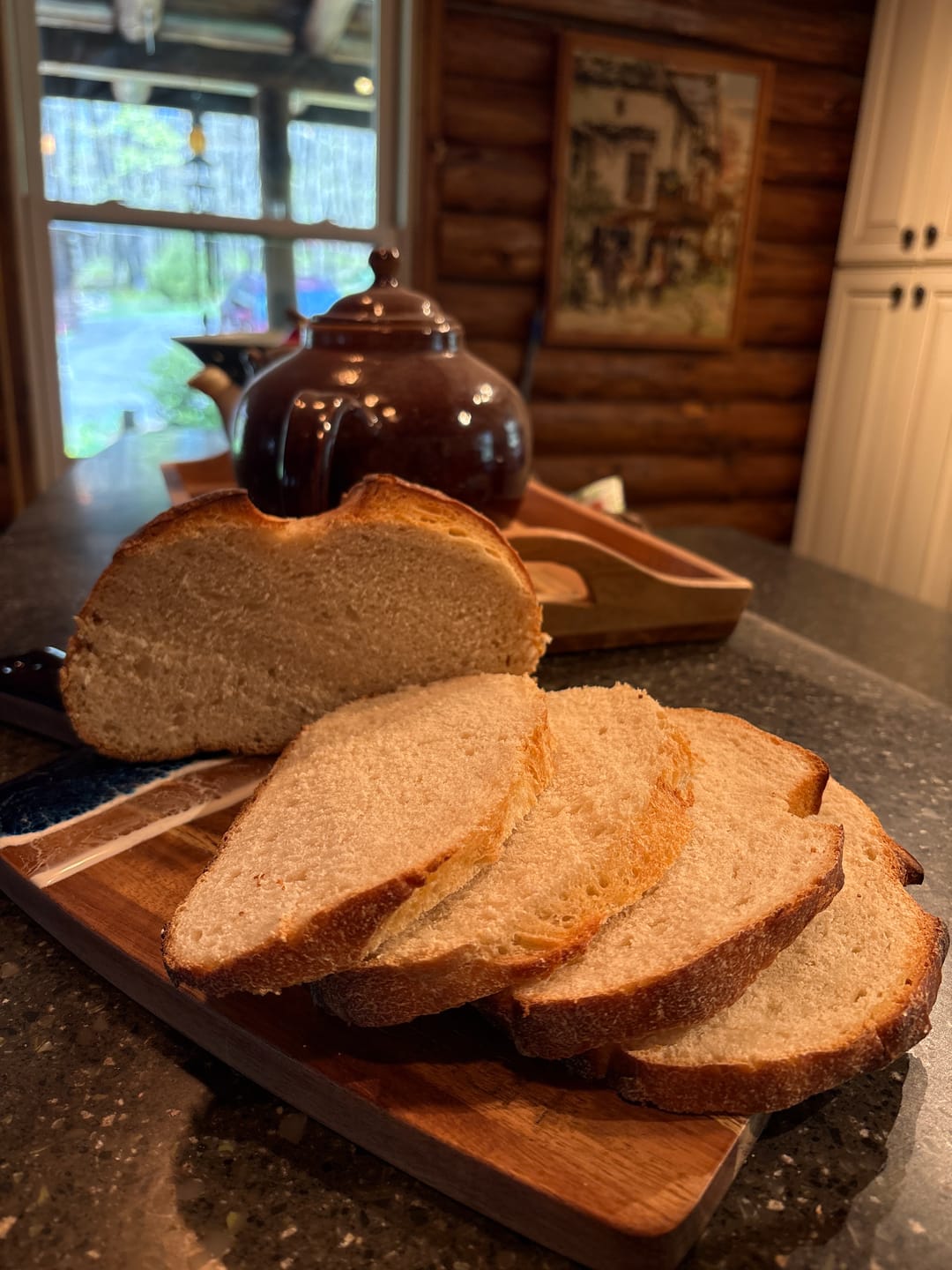 Customer photo review of Coastal Wooden Serving Board