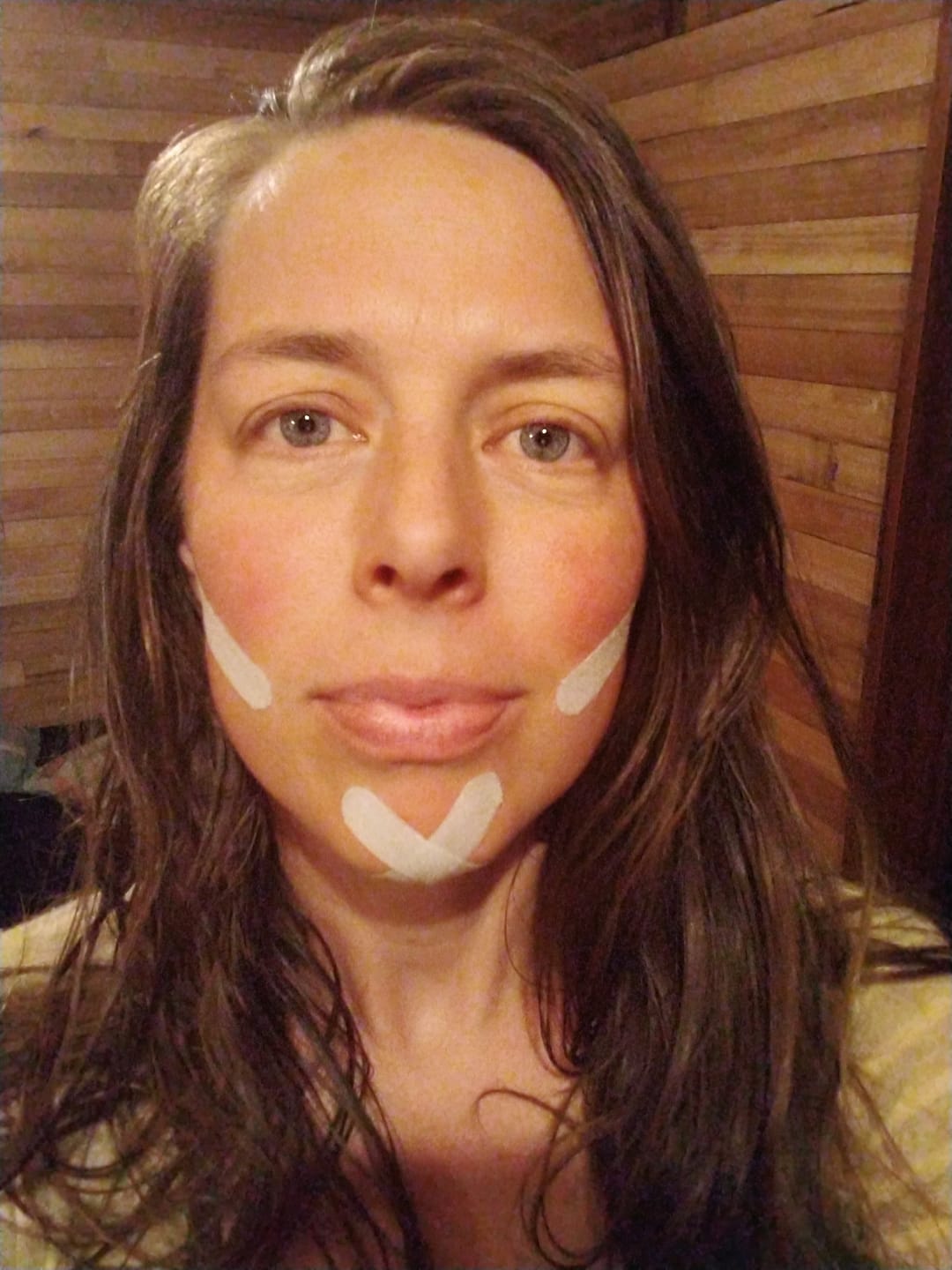 Customer photo review of Zygo Tape - Facial Sculpting & Anti-Aging Tape For Women