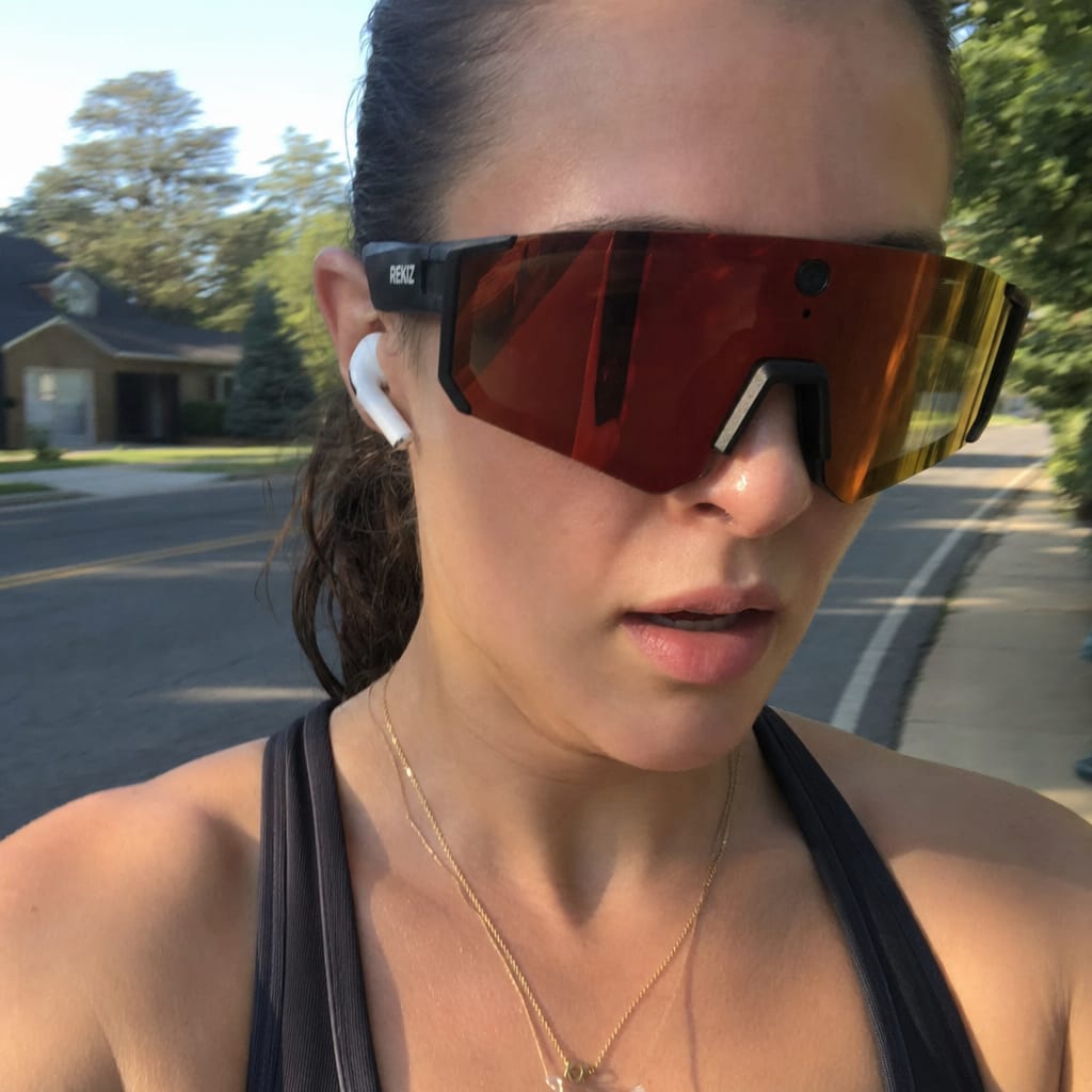 Customer photo review of Rekiz Apex / AI Smart Glasses