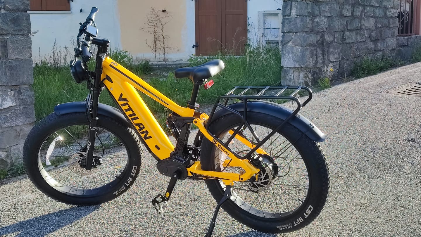 Customer photo review of T7PRO Full Suspension Mountain E-bike
