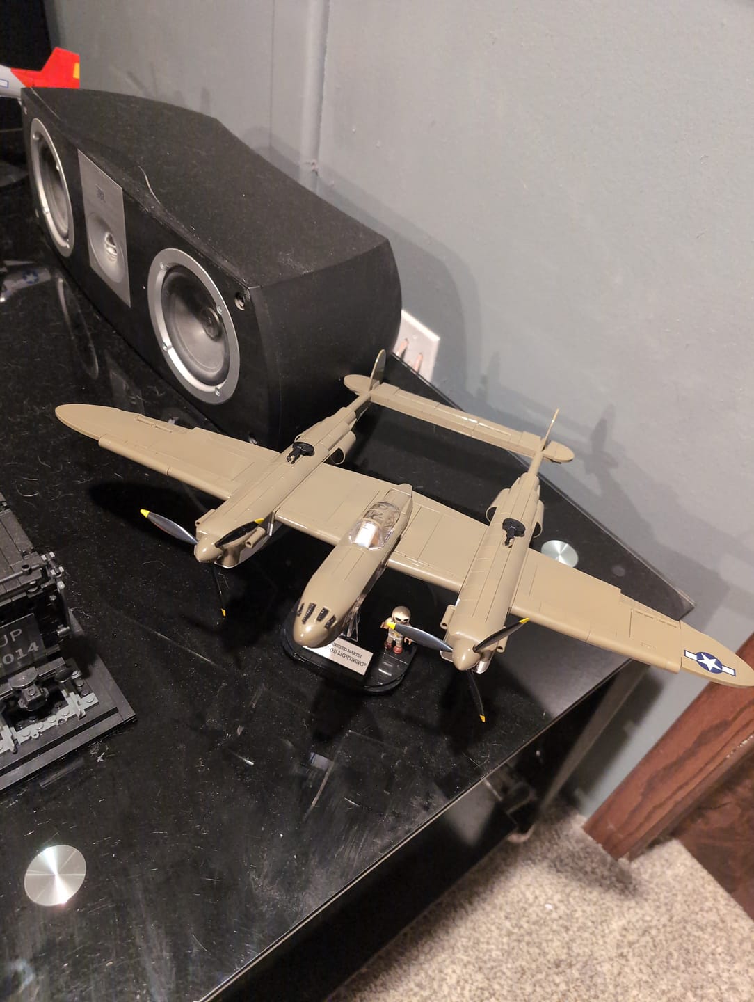 Customer photo review of COBI Lockheed P-38 Lightning (H) Fighter : Set #5763