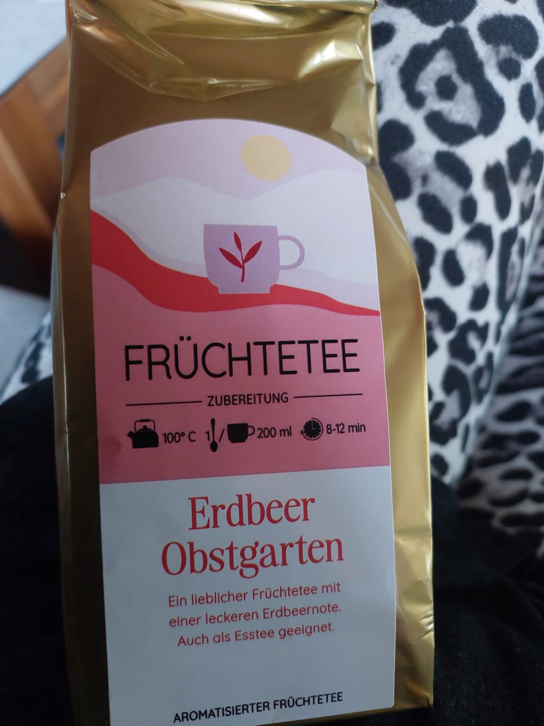 Customer photo review of Früchtetee "Erdbeer - Obstgarten"