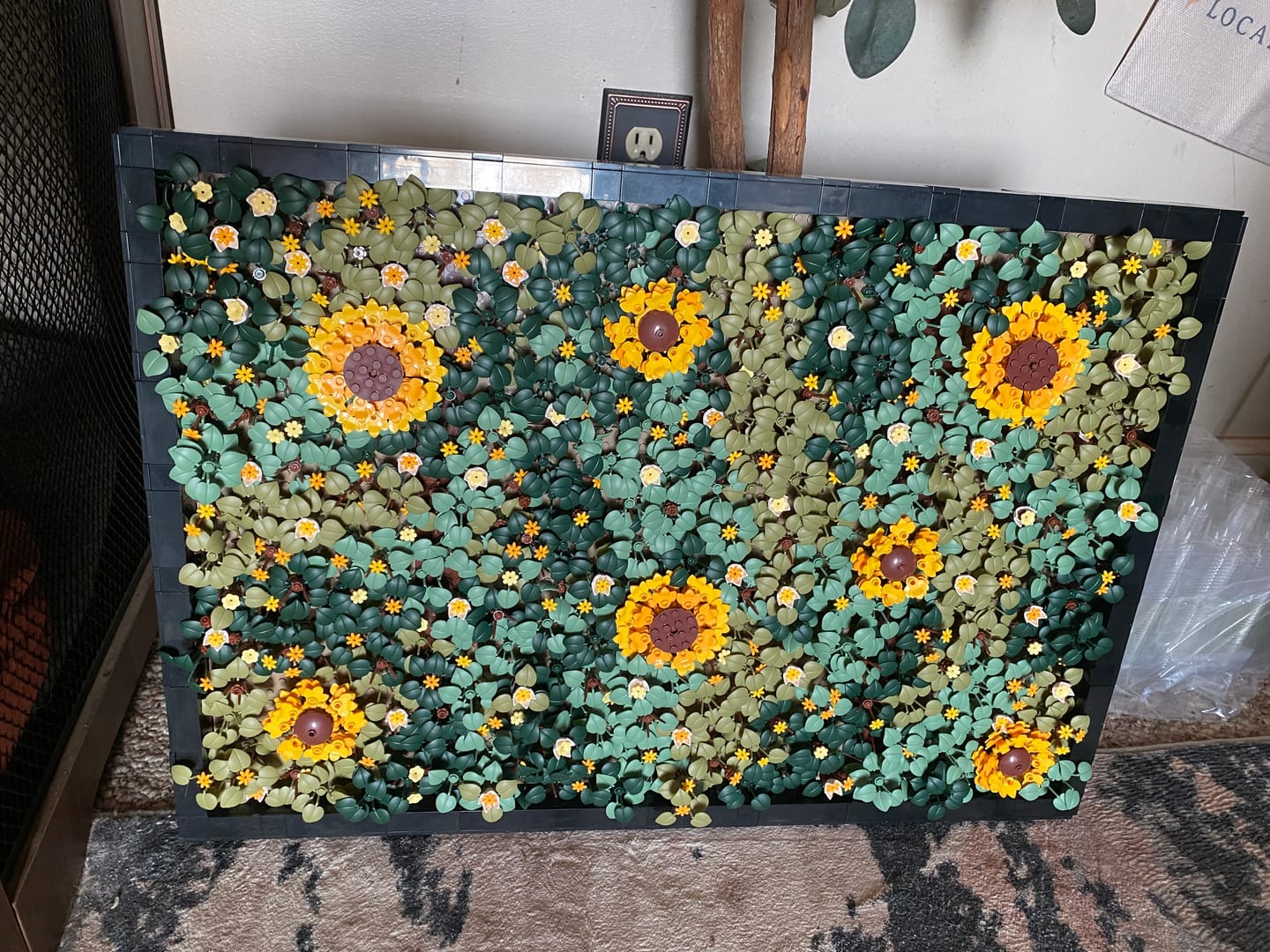 Customer photo review of Sunflower Moss Garden