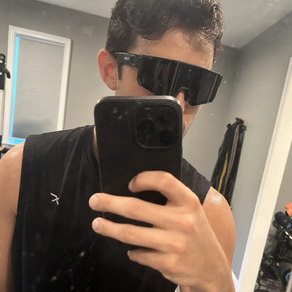 Customer photo review of Rekiz Apex / AI Smart Glasses