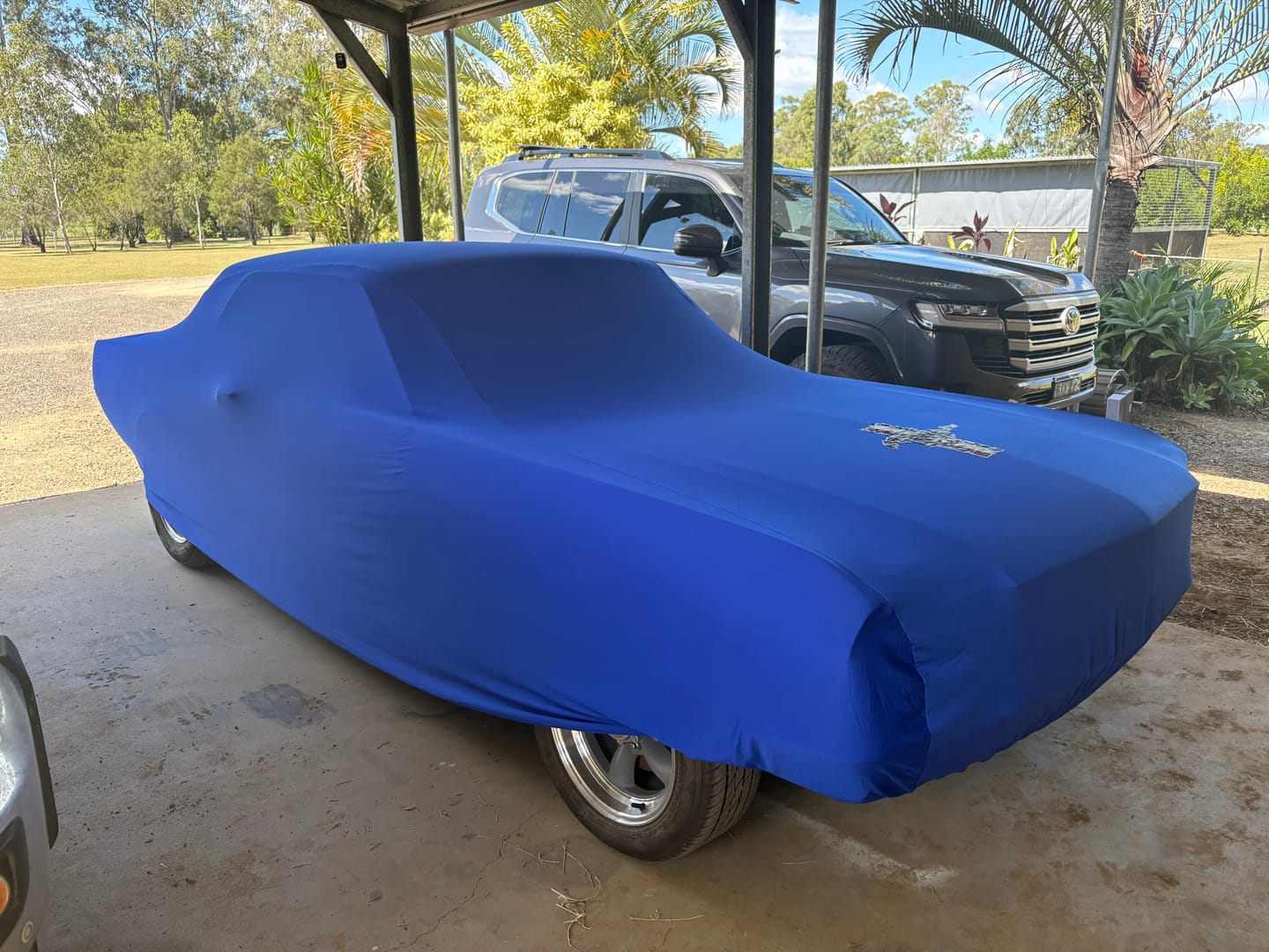 Customer photo review of Custom360 Indoor Bespoke Premium Car Covers - Made to Fit Your Exact Car
