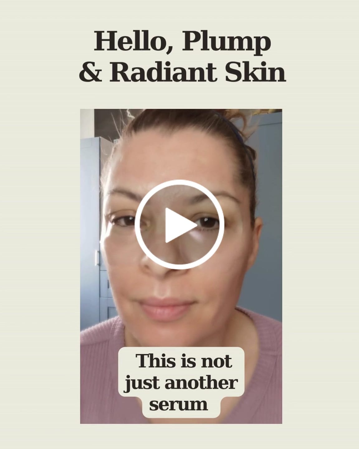 Customer video review of Probiotics Barrier 2% NAD + Serum Mist