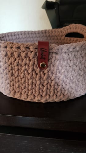 Customer photo review of Label-Set "Unikat"- Label aus Kunstleder - CS0017