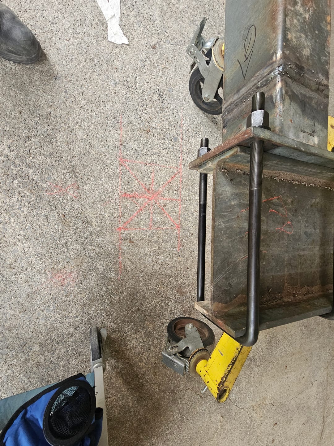 Customer photo review of 5/8 Inch Diameter U-Bolts - Square