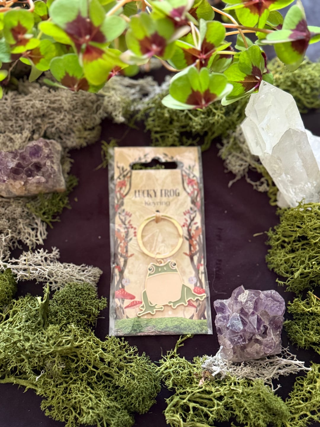 Customer photo review of Glücksfrosch Schlüsselanhänger – Dein magischer Talisman