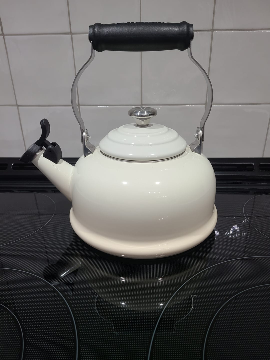 Customer photo review of Le Creuset Whistling Kettle - Classic