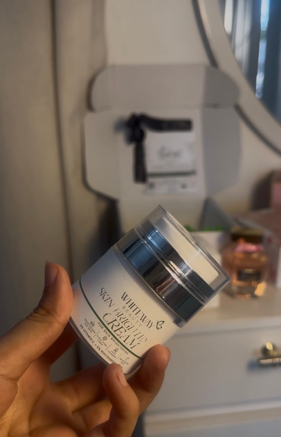 Customer photo review of Skin Brightening Cream - 30ml