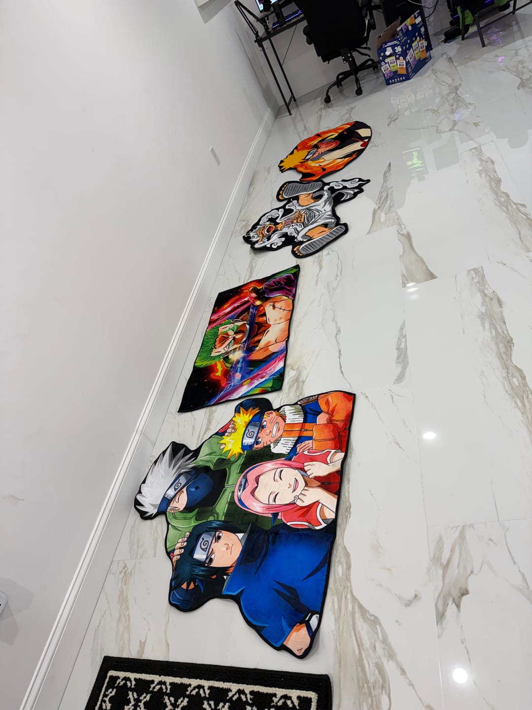 Customer photo review of Naruto Rug