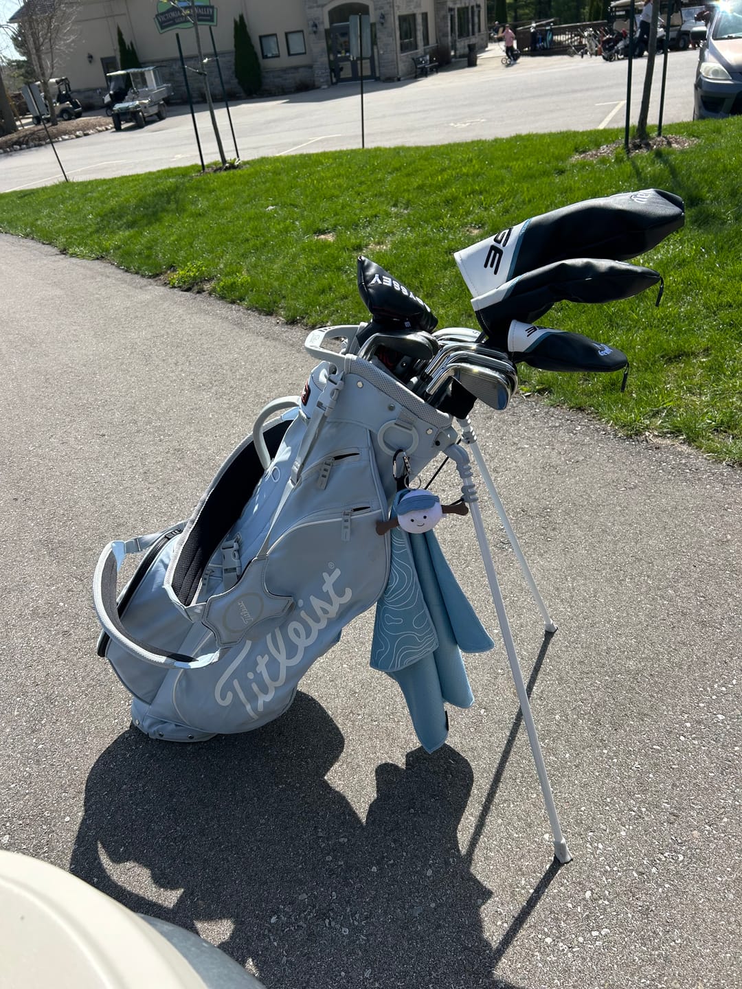Customer photo review of Blue Ridge Golf Co. Golf Towels