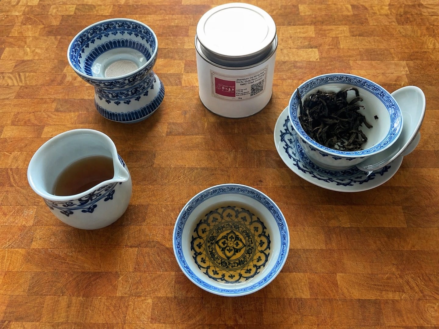 Customer photo review of Zhengyan Da Hong Pao – Shi Ru Style (Rock-Grown, Milky Floral Aroma)
