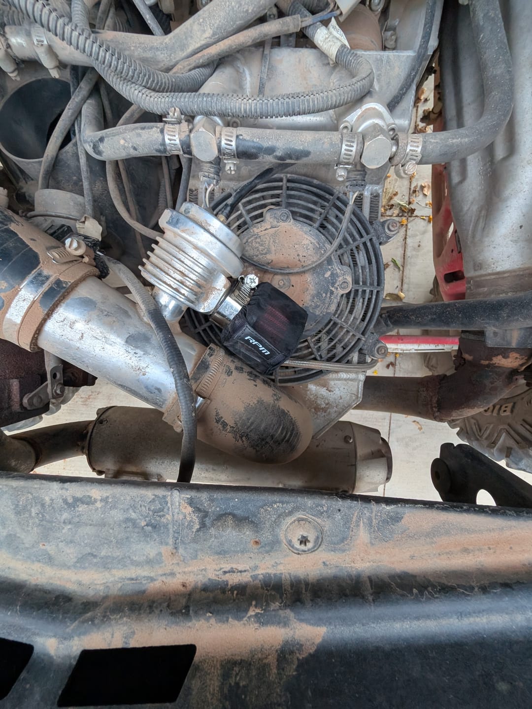 Customer photo review of RPM 25mm BOV Filter Pre-Filter