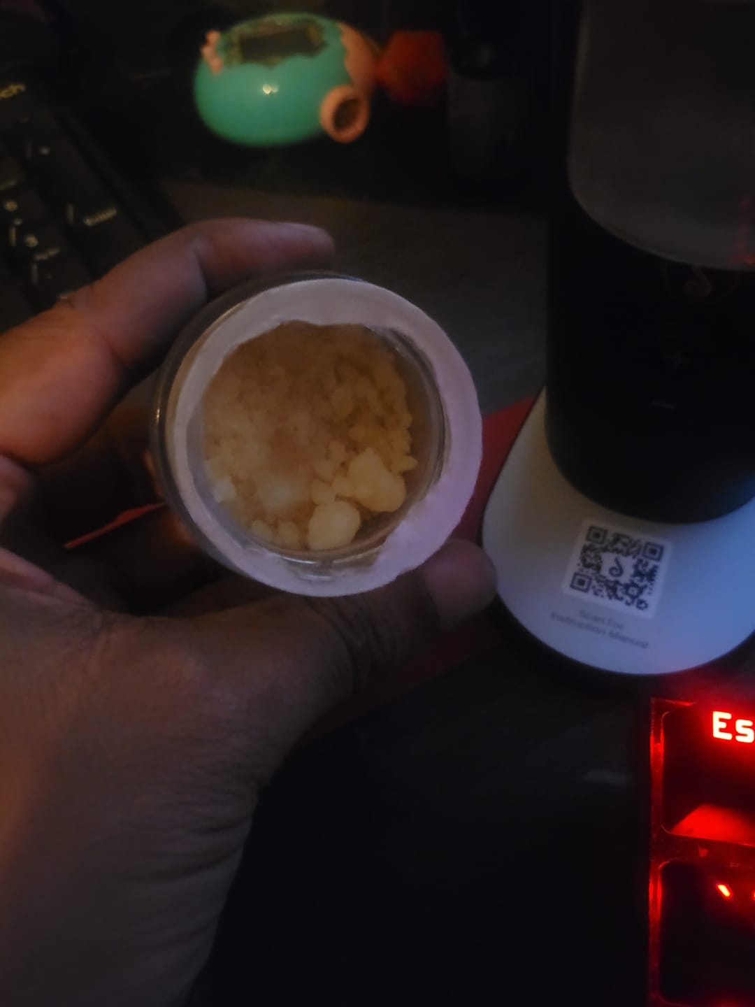Customer photo review of LUMINATE Live Resin Sugar - 28 Grams