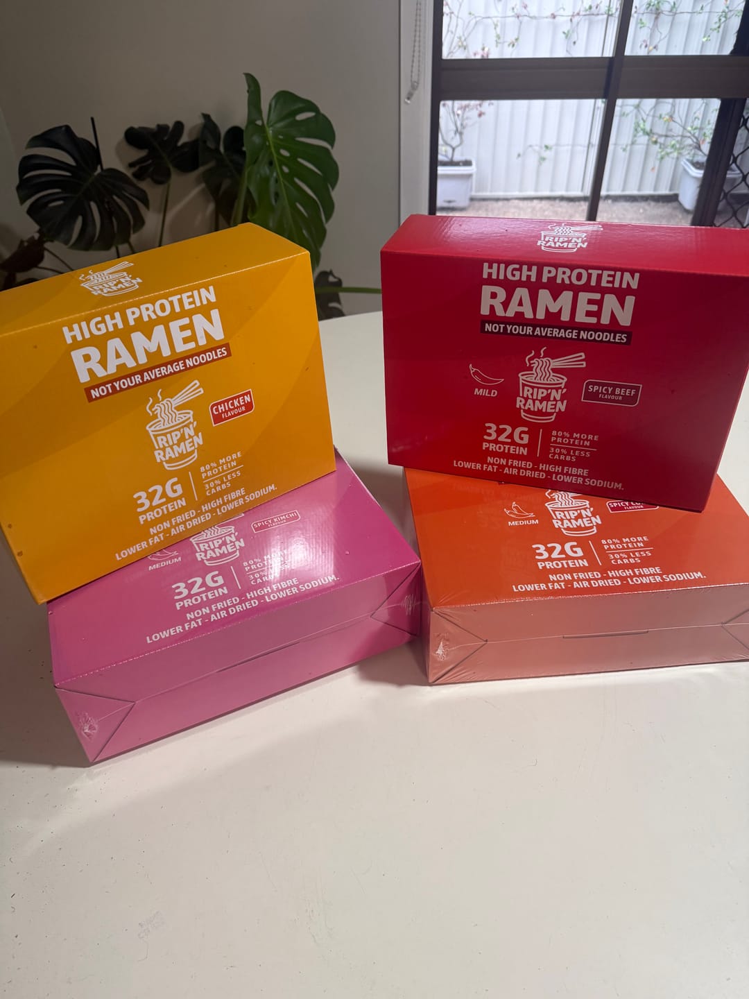 Customer photo review of Rip'N'Ramen 32G High Protein Ramen