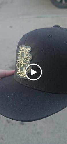Customer video review of Custom Full-Color Leather Patch Flatbill Trucker Hat - Richardson 511