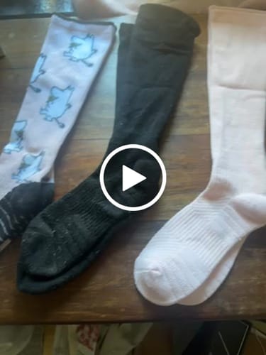 Kundeanmeldelse med video af Støttestrømper