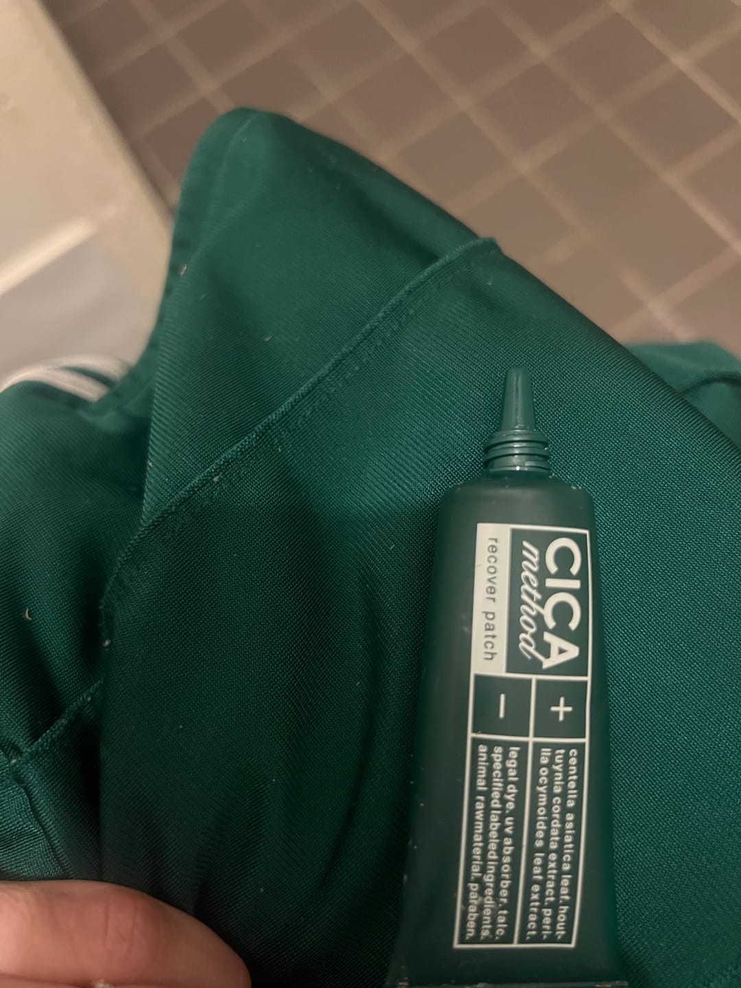 Customer photo review of Cica Method Recover Patch For Pimples