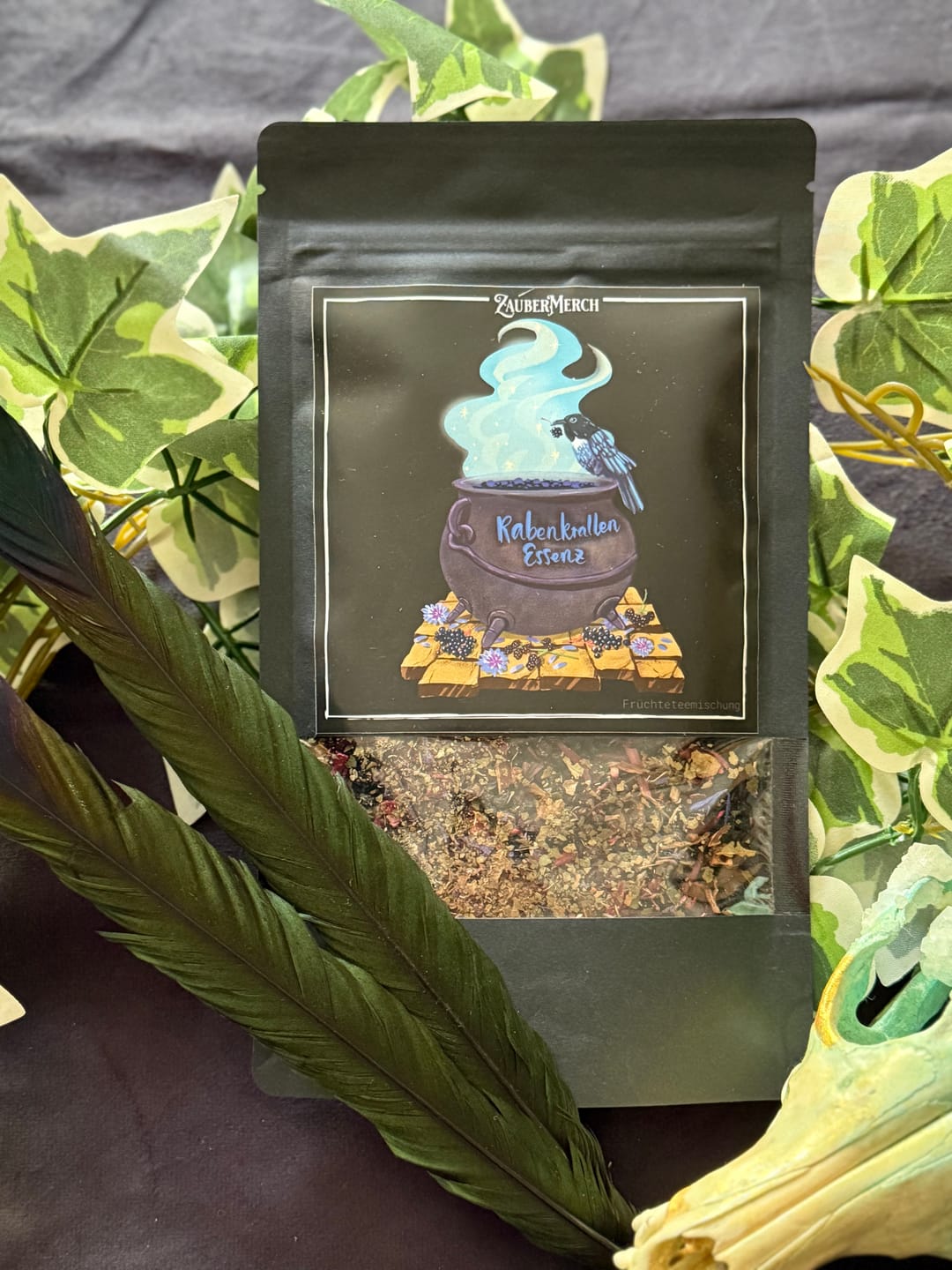 Customer photo review of Rabenkrallen Essenz – Zaubertrank Früchtetee Beere Holunder